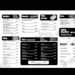 Menu Patzeria restaurant Marrakech June 2023 322017